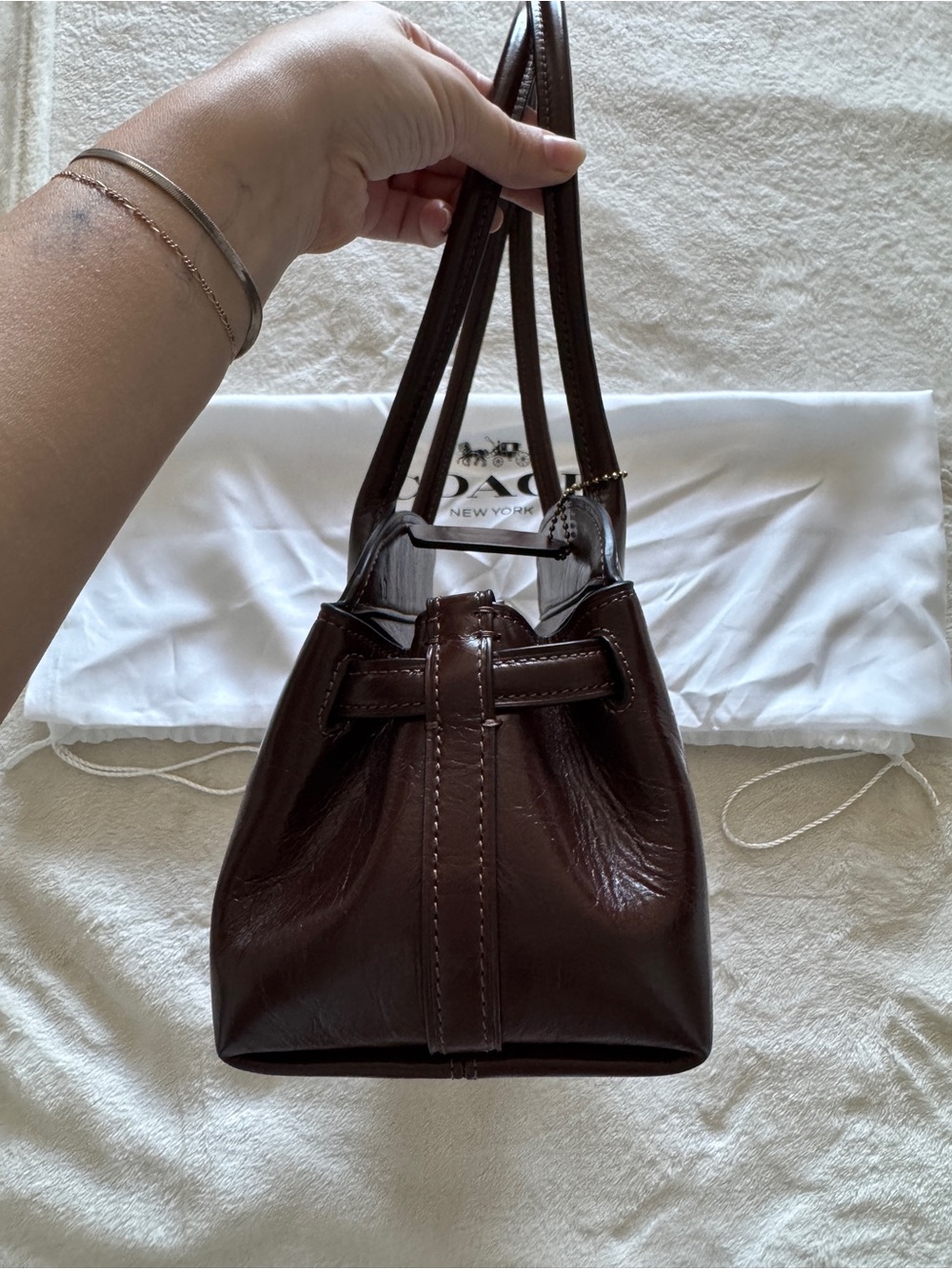 Coach Empire Carryall 34 Maple - Picture 8 of 15